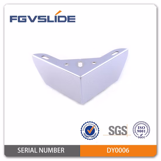 Parti decorative per mobili Piedini di livellamento del tavolo in lega di zinco